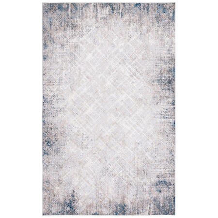 Safavieh 9 x 12 ft. Vogue Blue & Gray Power Loomed Rectangle Area Rug VGE158M-9